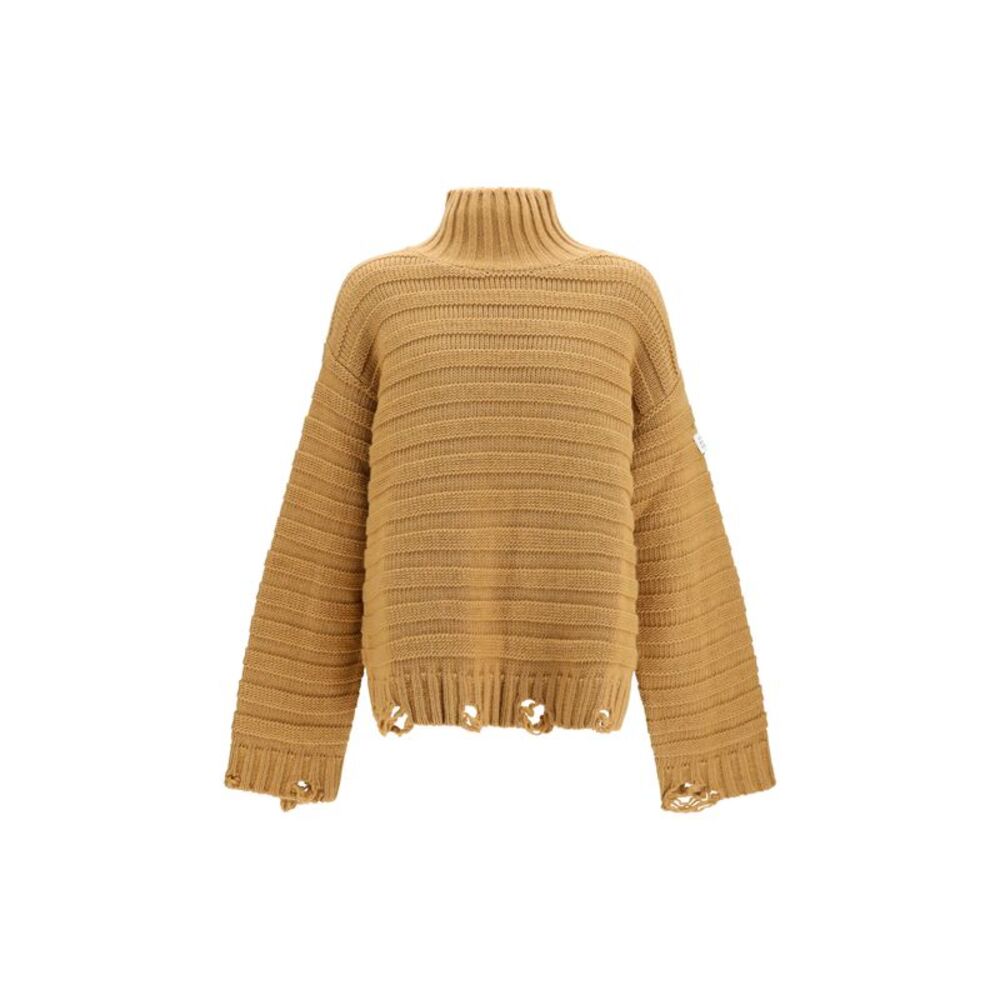 Mm6 Men Wool Turtleneck Sweater